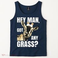 Goat Lovers Shirts Farm Animal Pun Pets Meme Funny Goat Tank Top thumb 2