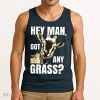 Goat Lovers Shirts Farm Animal Pun Pets Meme Funny Goat Tank Top thumb 3