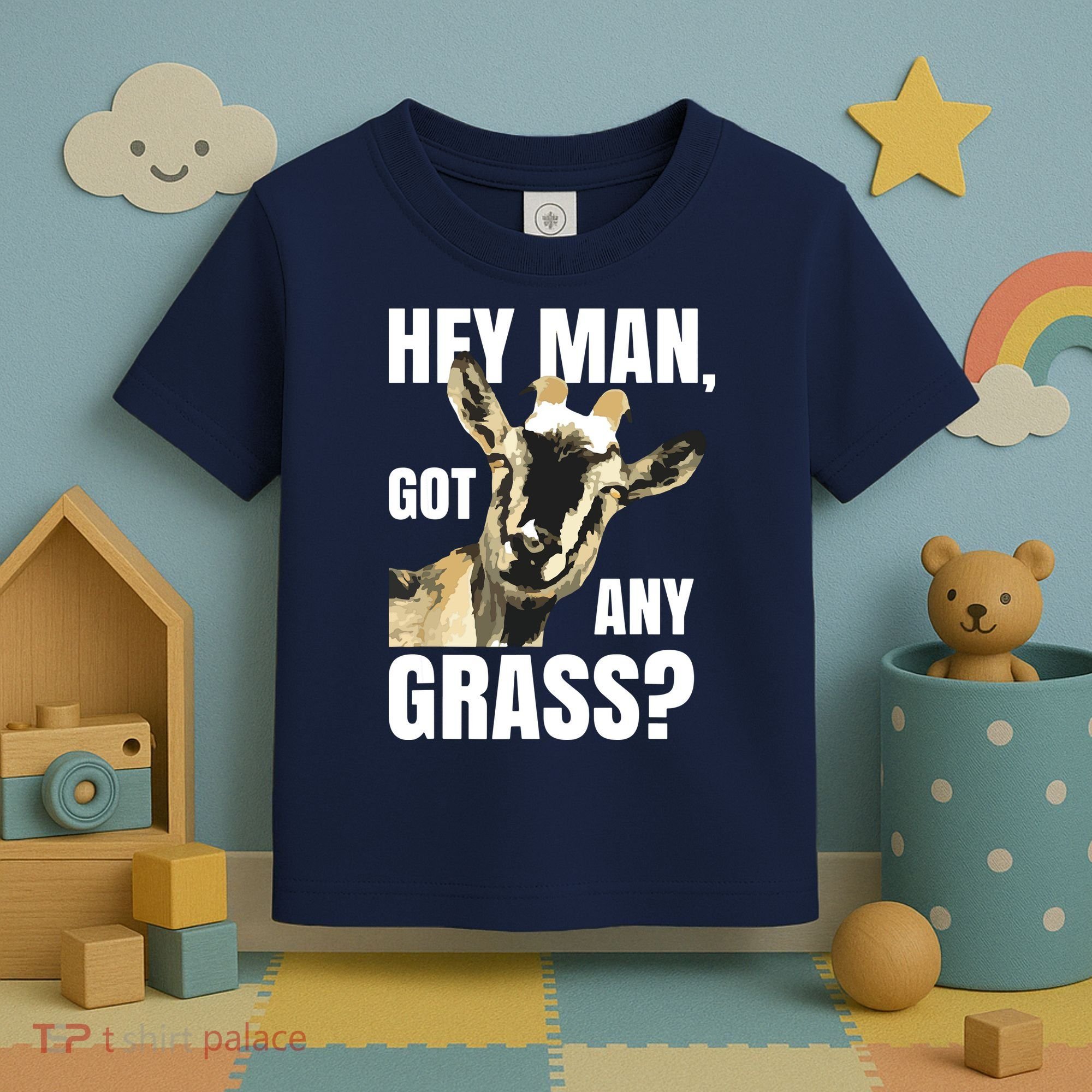 Goat Lovers Shirts Farm Animal Pun Pets Meme Funny Goat Toddler T-Shirt