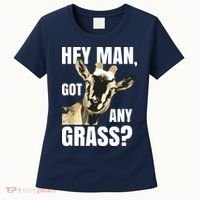 Goat Lovers Shirts Farm Animal Pun Pets Meme Funny Goat Women's T-Shirt thumb 0
