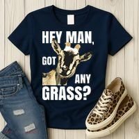 Goat Lovers Shirts Farm Animal Pun Pets Meme Funny Goat Women's T-Shirt thumb 3
