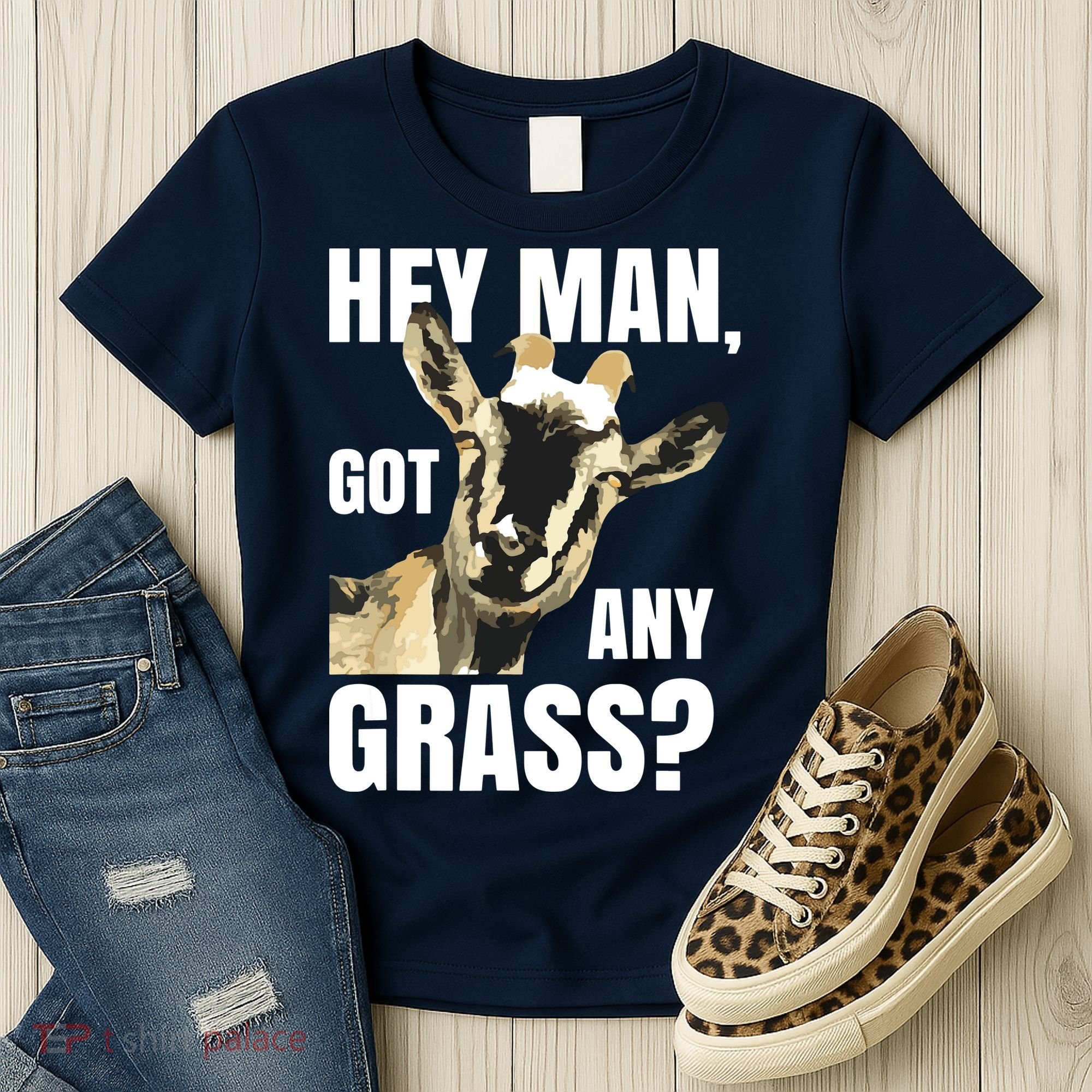 Goat Lovers Shirts Farm Animal Pun Pets Meme Funny Goat Women's T-Shirt