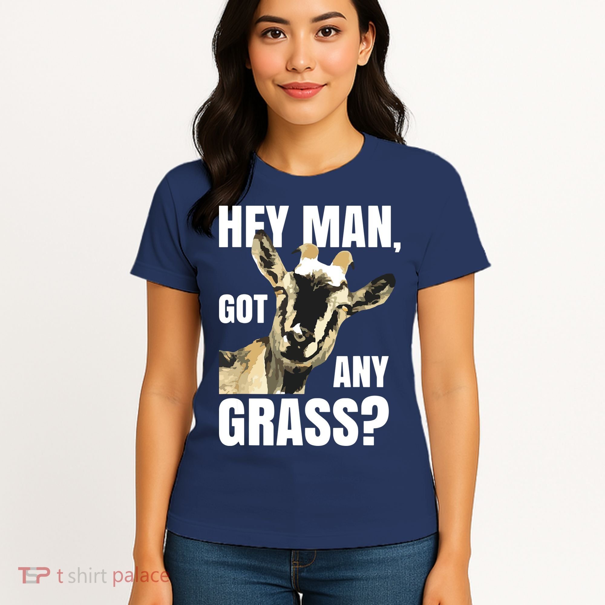Goat Lovers Shirts Farm Animal Pun Pets Meme Funny Goat Women's T-Shirt