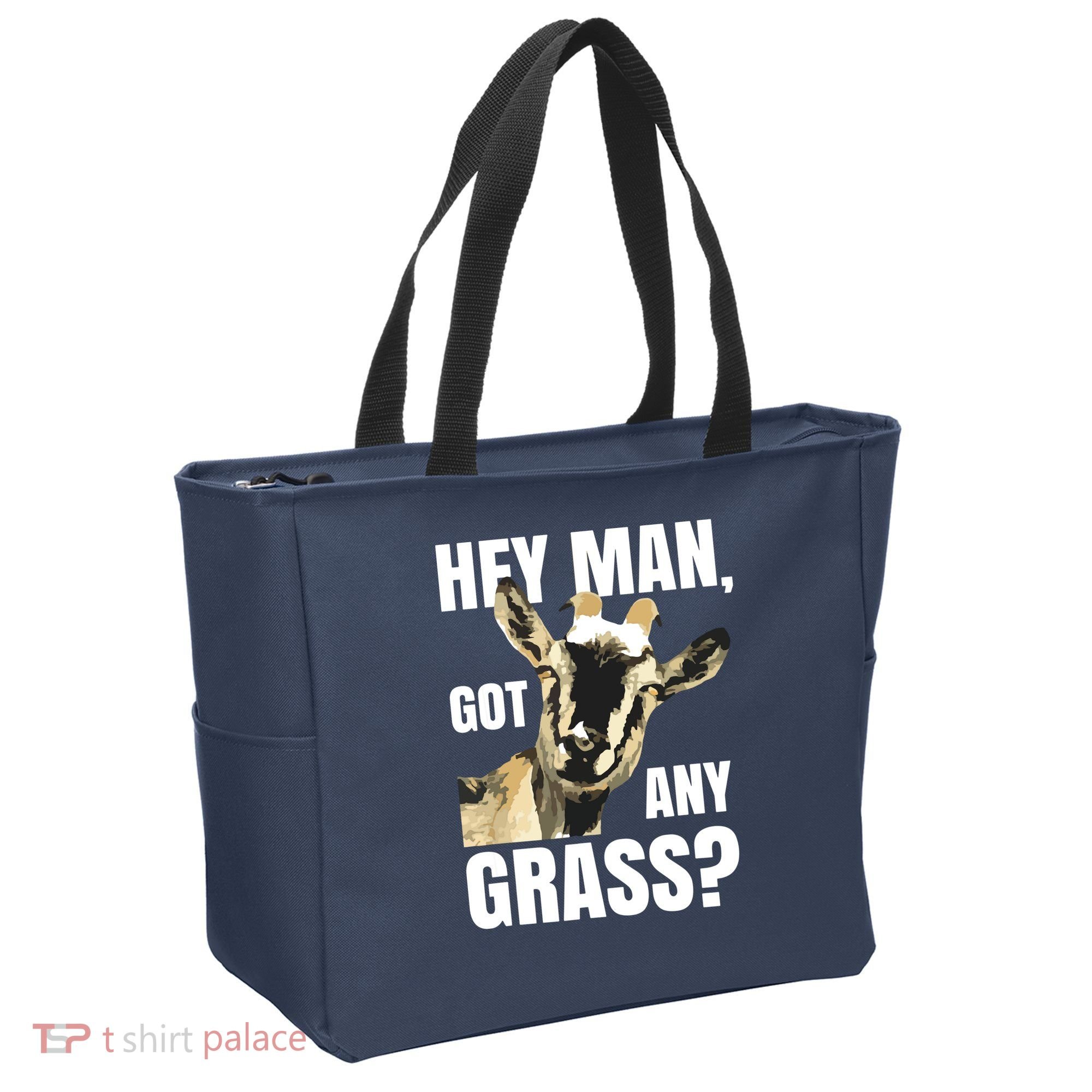 Goat Lovers Shirts Farm Animal Pun Pets Meme Funny Goat Tote Bag