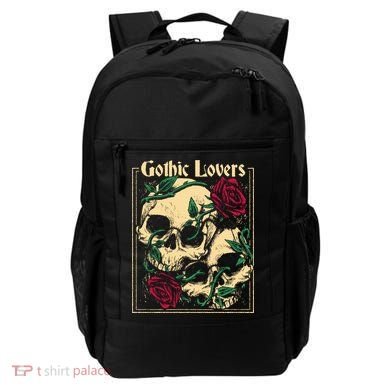 Gothic Lovers Skull And Rose Backpack