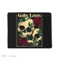 Gothic Lovers Skull And Rose Mousepad thumb 0