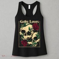 Gothic Lovers Skull And Rose Women's Tank Top thumb 3