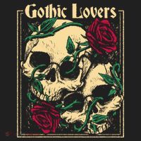 Gothic Lovers Skull And Rose Hat thumb 2