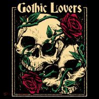 Gothic Lovers Skull And Rose Kids T-Shirt thumb 4