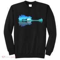 Guitar Lake Shadow Love Guitar Musician Sweatshirt thumb 0