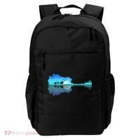 Guitar Lake Shadow Love Guitar Musician Backpack thumb 0