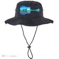 Guitar Lake Shadow Love Guitar Musician Bucket Hat thumb 0