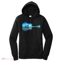 Guitar Lake Shadow Love Guitar Musician Women's Hoodie thumb 0