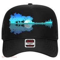 Guitar Lake Shadow Love Guitar Musician Hat thumb 0
