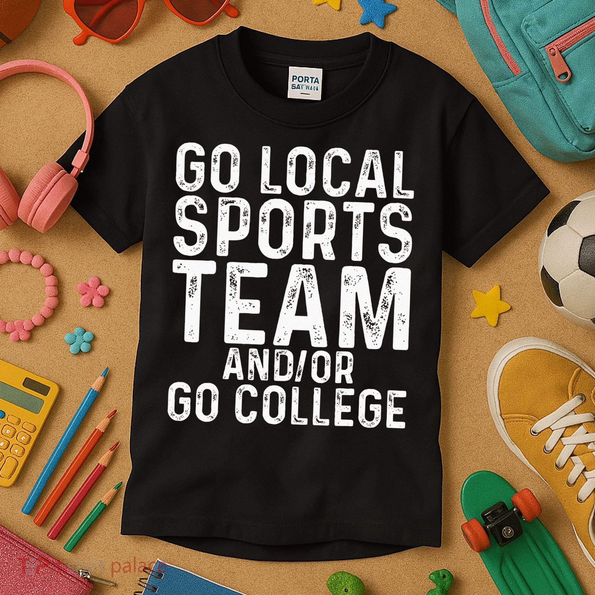 Go Local Sports Team And Or Go College Kids T-Shirt