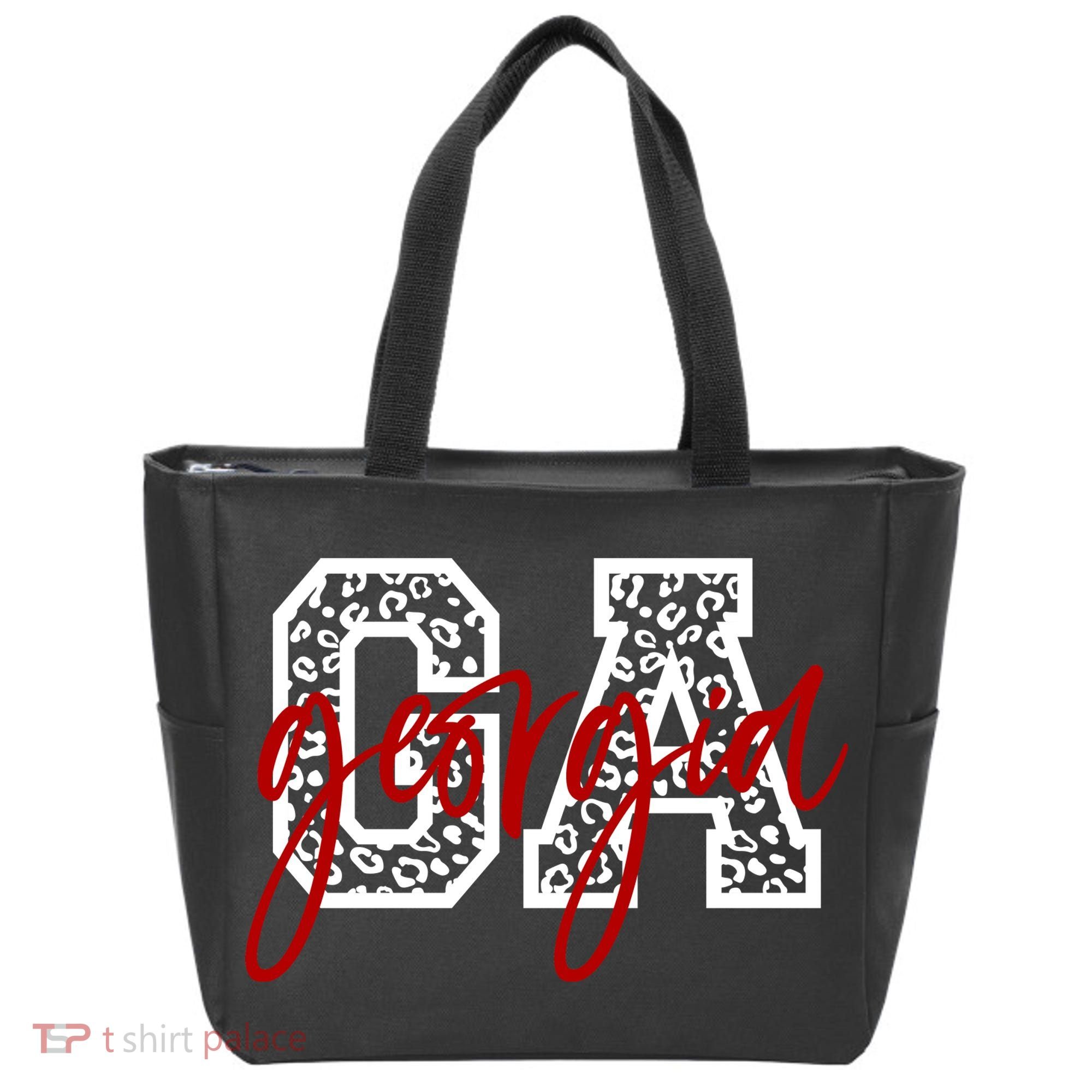 Georgia Leopard State Logo Bag