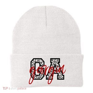 Georgia Leopard State Logo Beanie