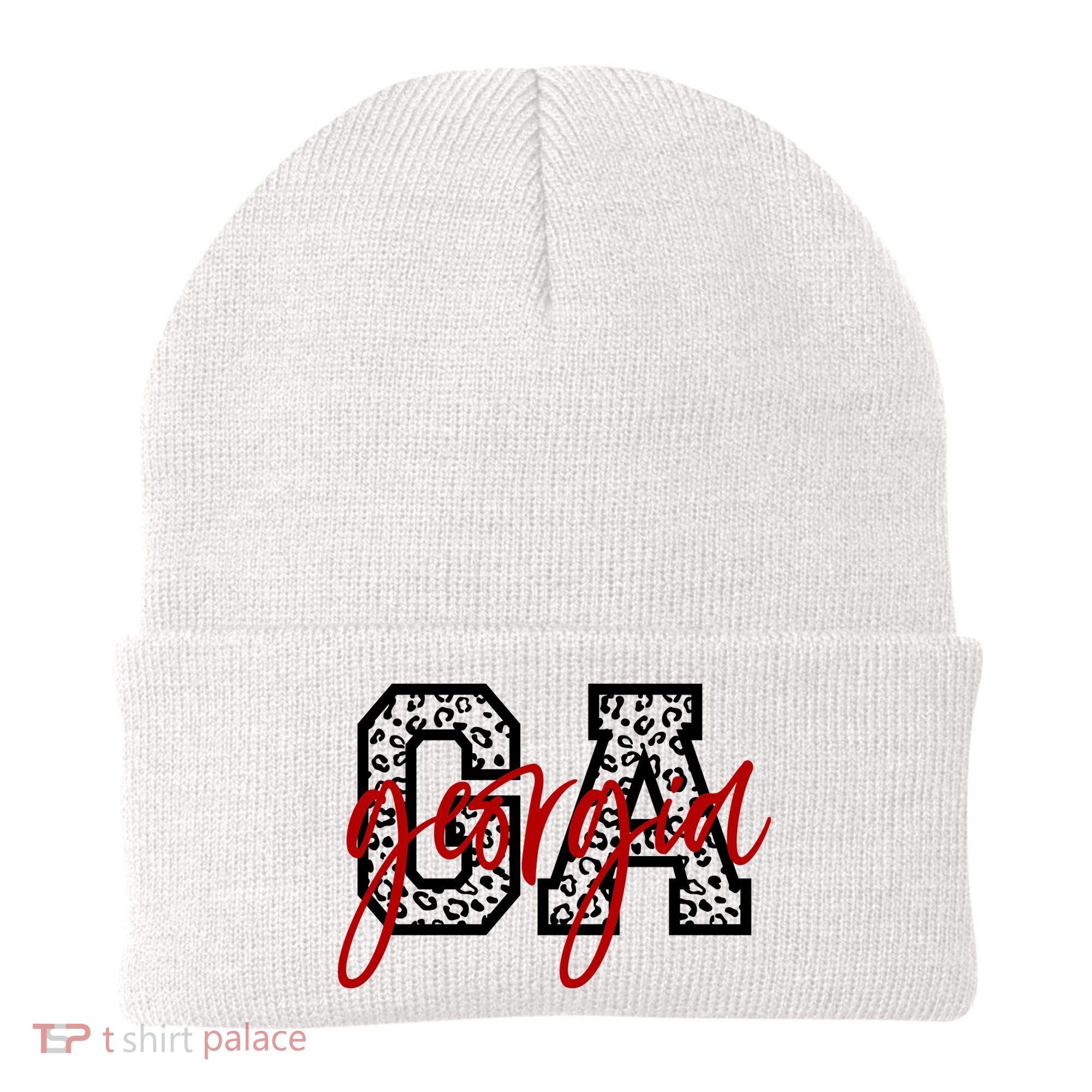 Georgia Leopard State Logo Beanie