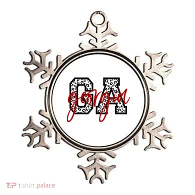 Georgia Leopard State Logo Ornament
