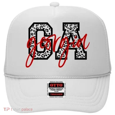 Georgia Leopard State Logo Hat