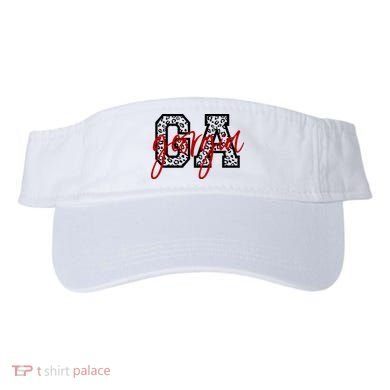 Georgia Leopard State Logo Visor