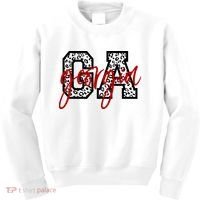 Georgia Leopard State Logo Kids Sweatshirt thumb 0