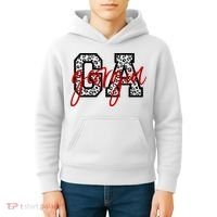 Georgia Leopard State Logo Kids Hoodie thumb 4