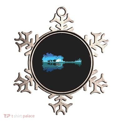 Guitar Lake Shadow Love Guitar Musician Ornament