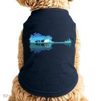 Guitar Lake Shadow Love Guitar Musician Doggie Tank thumb 0