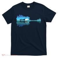 Guitar Lake Shadow Love Guitar Musician T-Shirt thumb 0