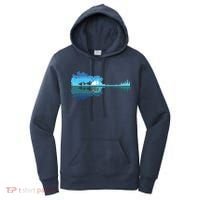 Guitar Lake Shadow Love Guitar Musician Women's Hoodie thumb 0