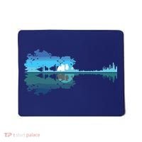 Guitar Lake Shadow Love Guitar Musician Mousepad thumb 0