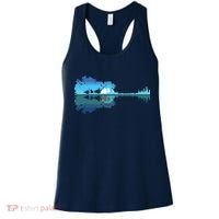 Guitar Lake Shadow Love Guitar Musician Women's Tank Top thumb 0