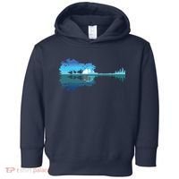 Guitar Lake Shadow Love Guitar Musician Toddler Hoodie thumb 0