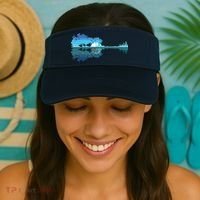 Guitar Lake Shadow Love Guitar Musician Visor thumb 2