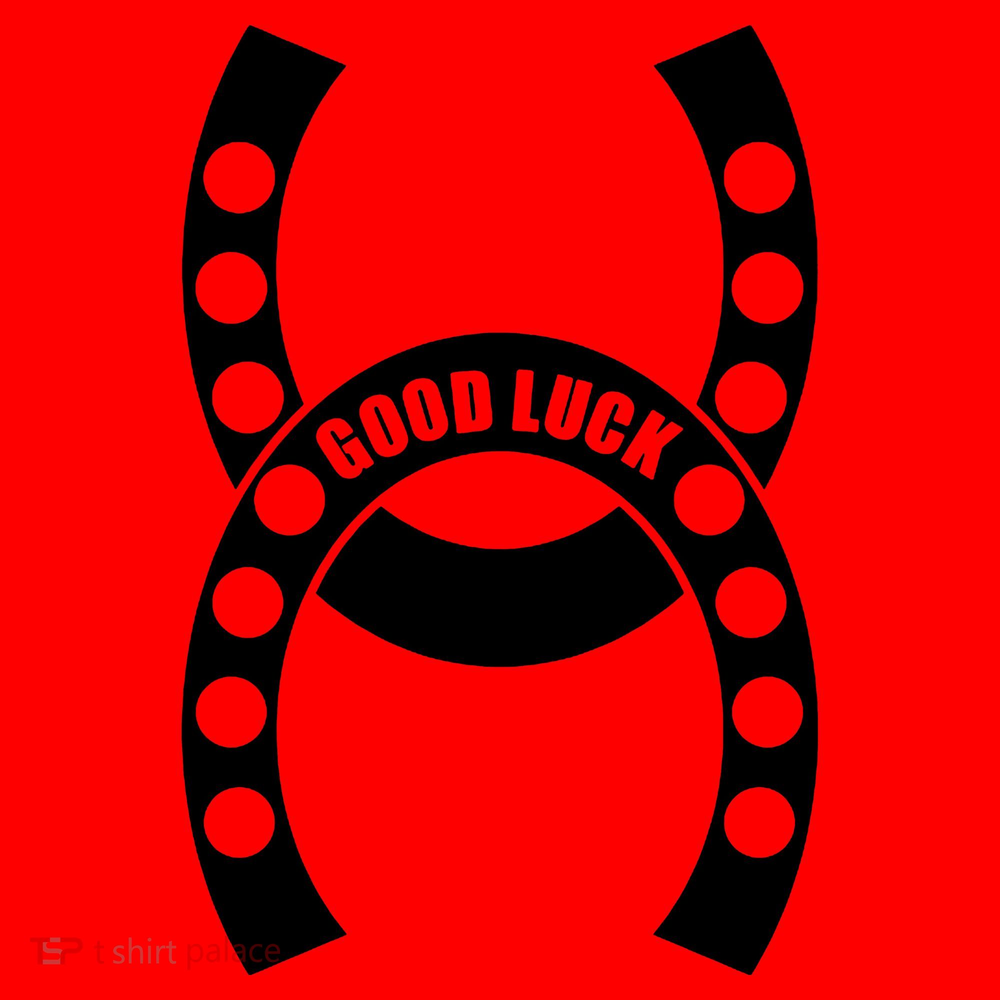 Good Luck The Lucky Horseshoes Santa Hat