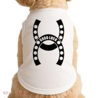Good Luck The Lucky Horseshoes Doggie Tank thumb 0