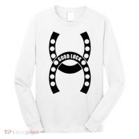 Good Luck The Lucky Horseshoes Long Sleeve Shirt thumb 0