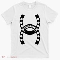 Good Luck The Lucky Horseshoes T-Shirt thumb 0