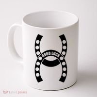 Good Luck The Lucky Horseshoes Coffee Mug thumb 0
