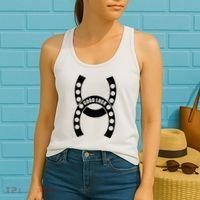 Good Luck The Lucky Horseshoes Women's Tank Top thumb 2