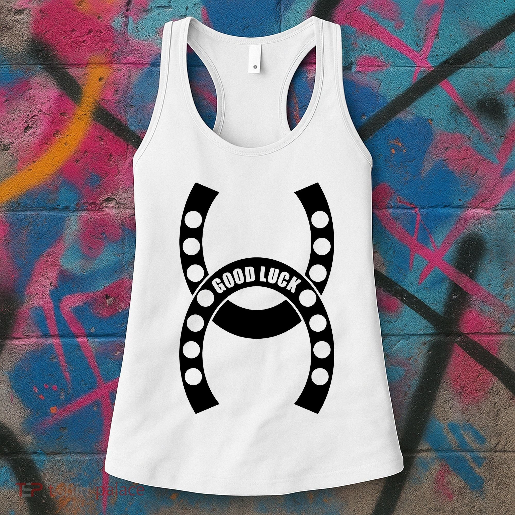 Good Luck The Lucky Horseshoes Women's Tank Top