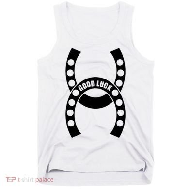 Good Luck The Lucky Horseshoes Tank Top