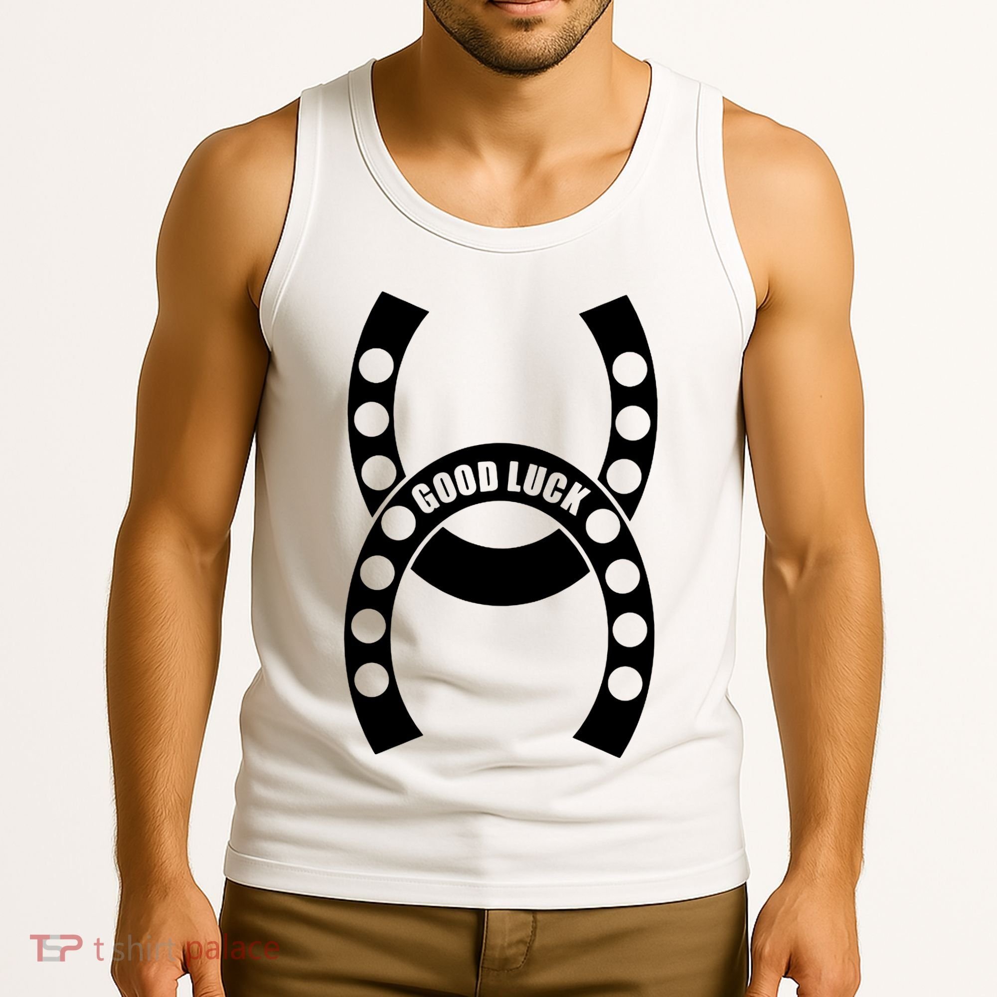 Good Luck The Lucky Horseshoes Tank Top