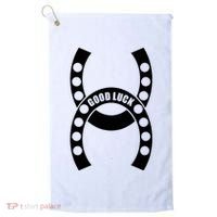 Good Luck The Lucky Horseshoes Golf Towel thumb 0