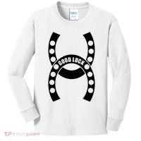 Good Luck The Lucky Horseshoes Kids Long Sleeve Shirt thumb 0