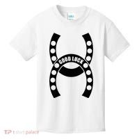 Good Luck The Lucky Horseshoes Kids T-Shirt thumb 0