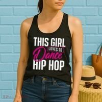 Girl Loves To Dance Hip Hop HipHop Dancer Breakdancing Women's Tank Top thumb 2