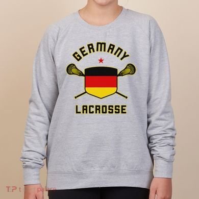Germany Lacrosse T German Flag Lax Women's Sweatshirt