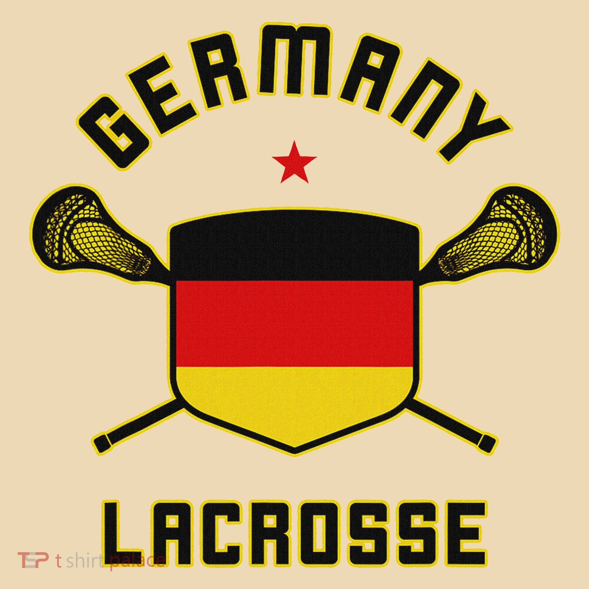 Germany Lacrosse T German Flag Lax Tote Bag
